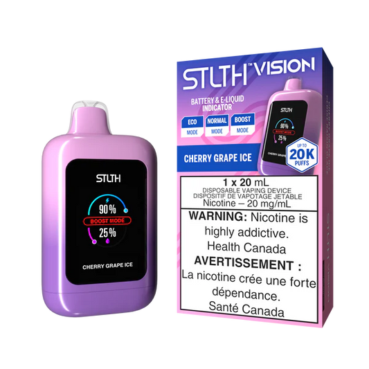 Stlth vision 20000 cherry grape ice (provincial)
