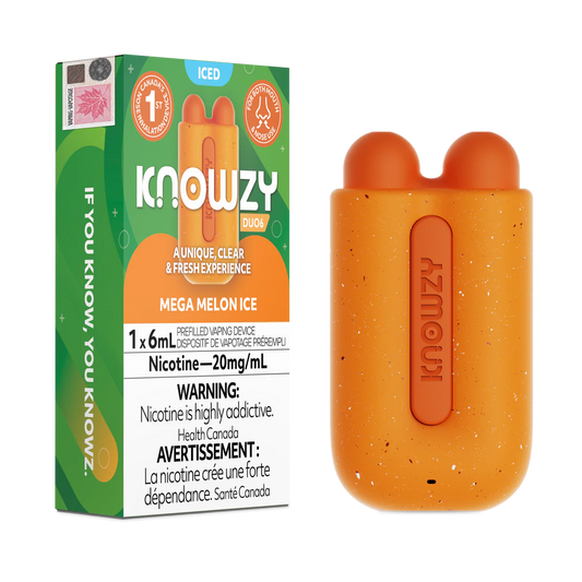 Knowzy Duo6 Mega Melon Ice (Provincial Tax)