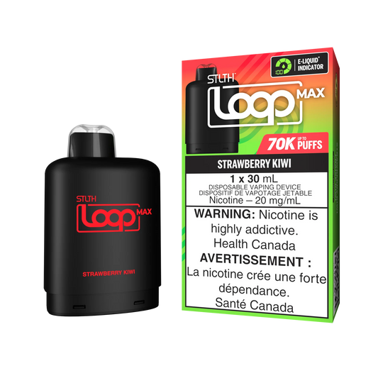 STLTH Loop pods 70k Strawberry kiwi (Provincial tax)