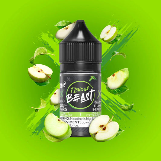 Flavour beast eliquid gusto green apple(20mg/30ml) (provincial tax)
