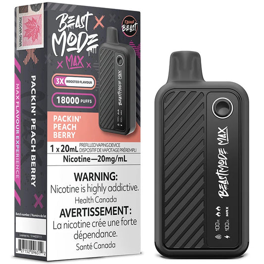 Flavour beast mode max 18k Packin peach berry*