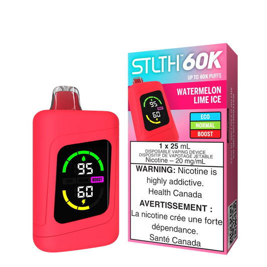 Stlth 60000 Watermelon lime ice  (Provincial Tax)