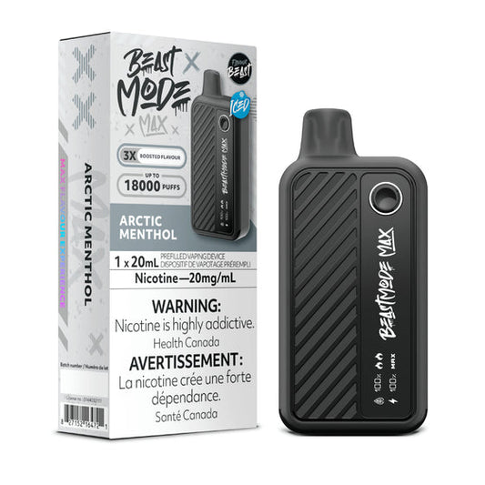 Flavour Beast - Beast Mode Max arctic menthol 18k (provincial tax)
