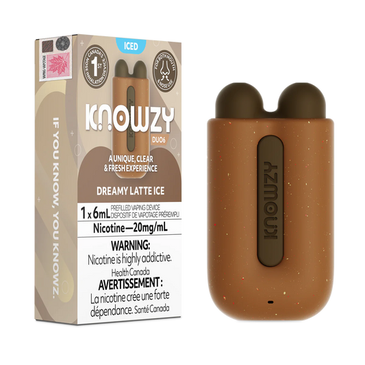 Knowzy Duo6 Dreamy Latte Ice (Provincial Tax)