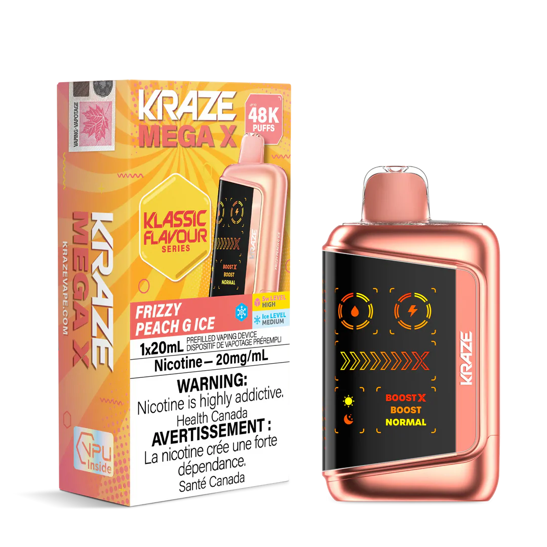 Kraze Mega X Klassic 48k Frizzy Peach G Ice (Provincial)