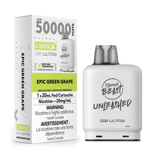 Level x 50k epic green grape (provincial tax)