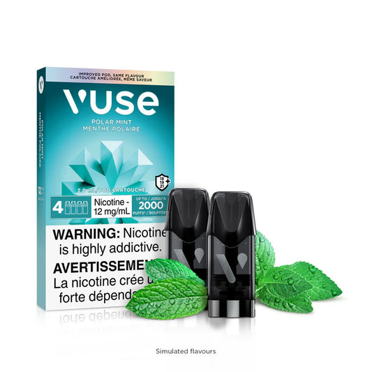 Vuse Pod Polar Mint 4pk (provincial Tax)