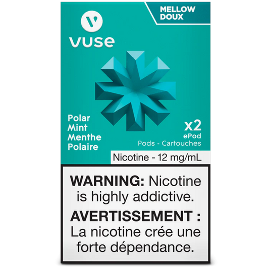 Vuse Pod Polar Mint 20mg 2pk (provincial tax)