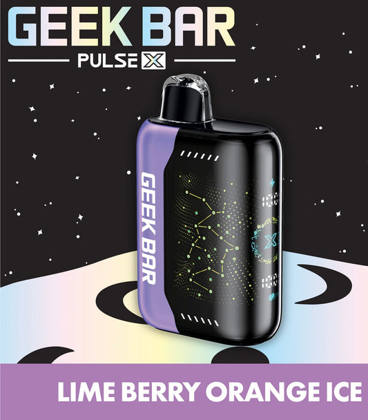 Geek Bar Pulse X 25k Lime berry orange ice (provincial tax)