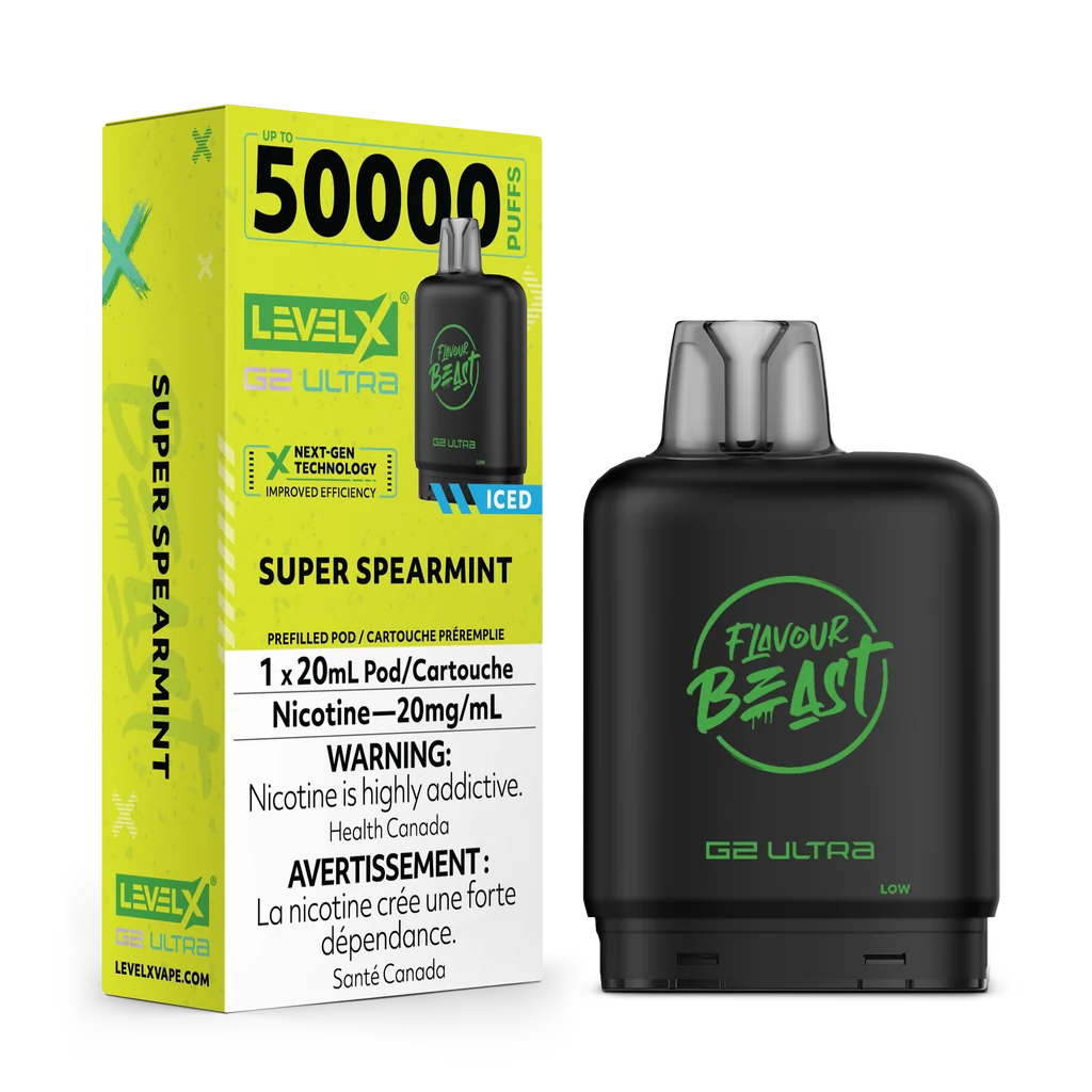 Level x 50k super spearmint *