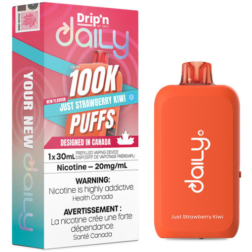 Dripn Daily 100k Just Strawberry Kiwi (Provincial)