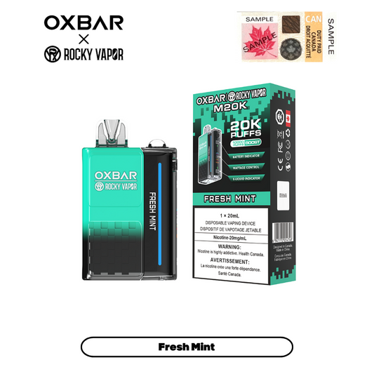 Oxbar 20000 fresh mint
