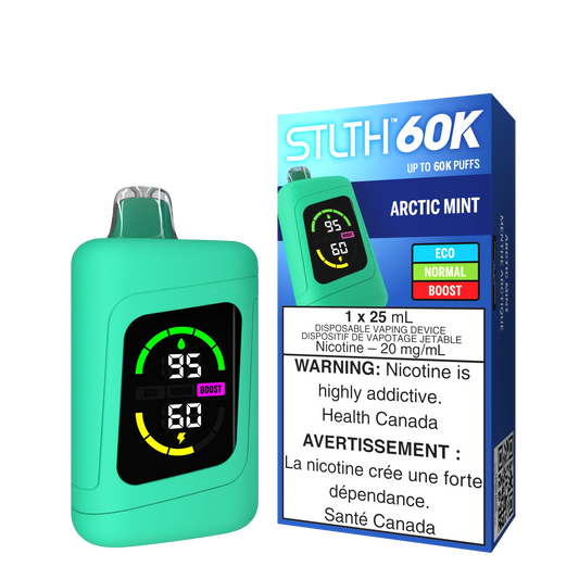 Stlth 60000 arctic mint (provincial tax)