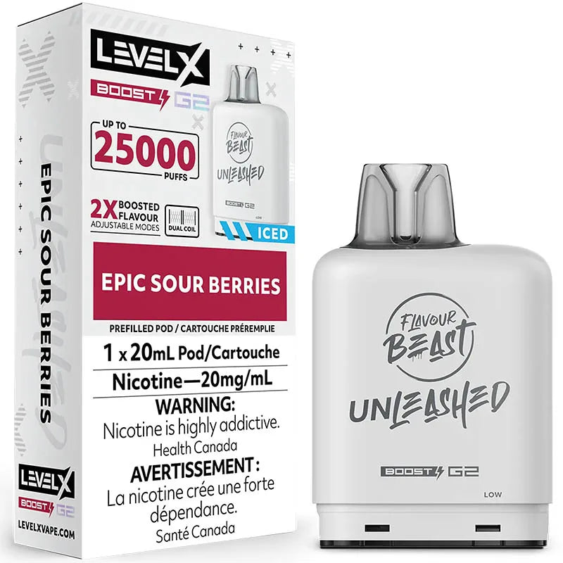 Level x unleashed 25K epic sour berries*