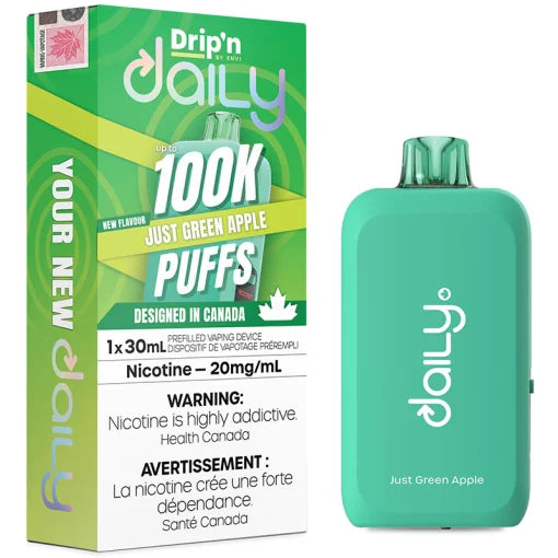 Dripn Daily 100k Just Green Apple (Provincial)
