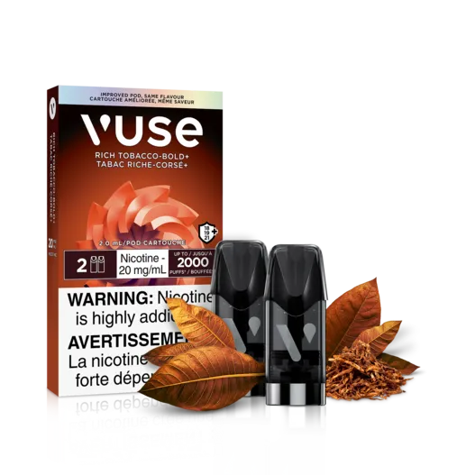 Vuse Pod Rich Tobacco bold (provincial Tax)