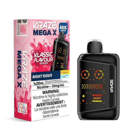 Kraze Mega X Klassic 48k Night Rider (Provincial)