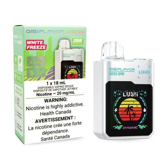 Geek Bar Lush 20k White Freeze (Provincial Tax)