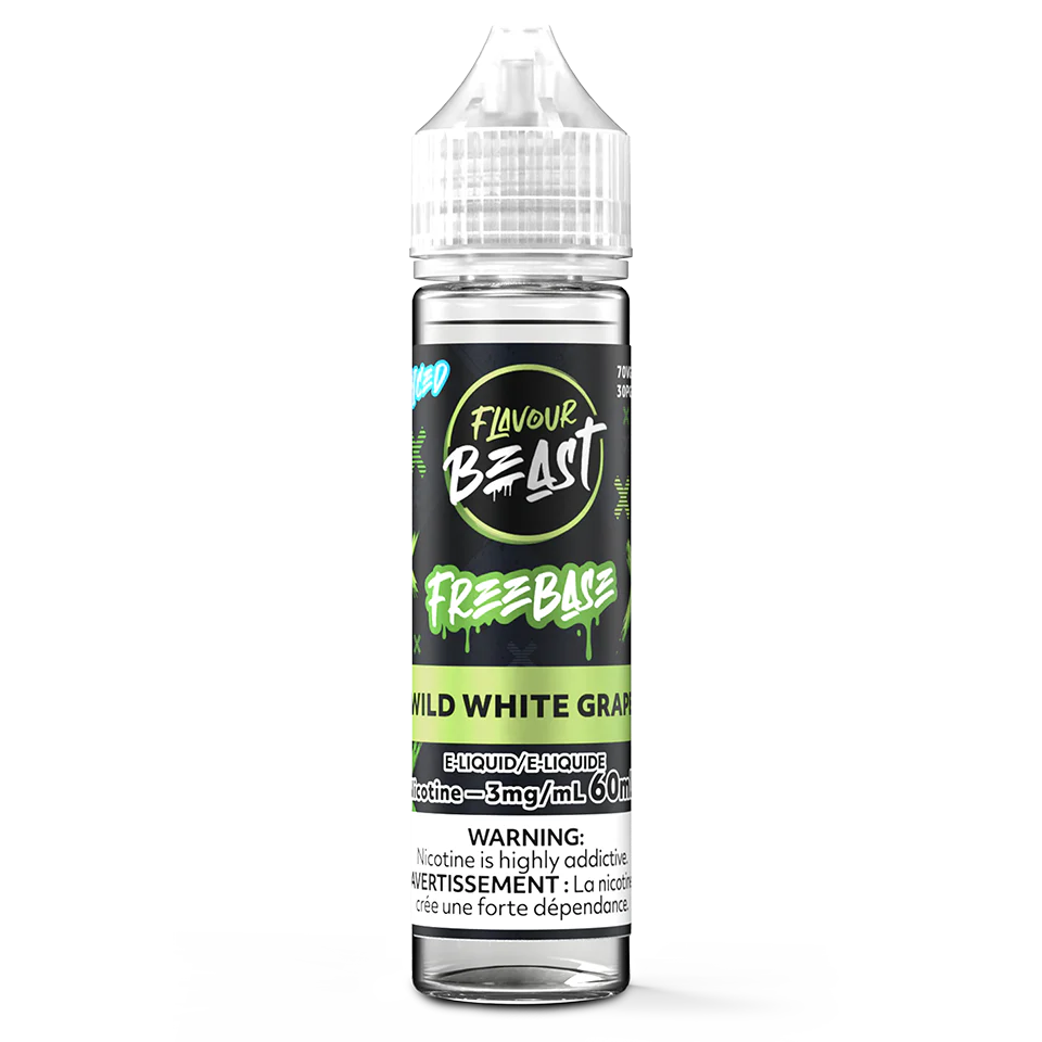 Flavour beast eliquid 3mg 60ml Wild white grape