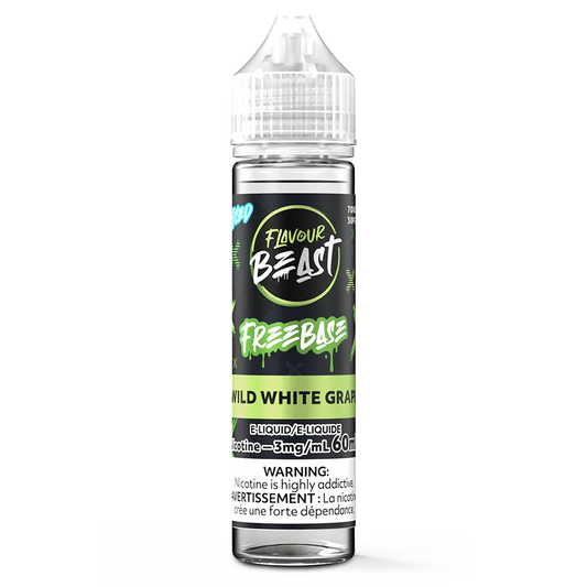 Flavour beast eliquid 3mg 60ml Wild white grape