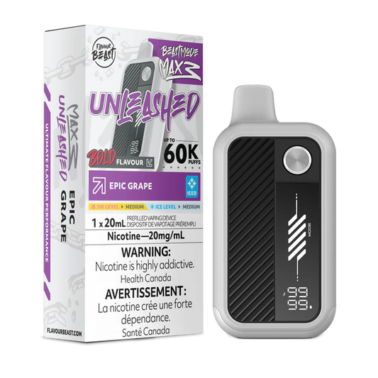 Flavour Beast Max 3 60k Epic Grape Ice (Provincial)