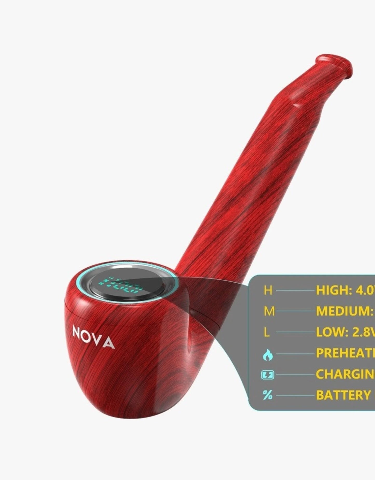 Nova Pipe Red