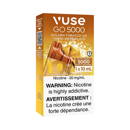 Vuse Go 5k Golden Tobacco Ice (provincial tax)