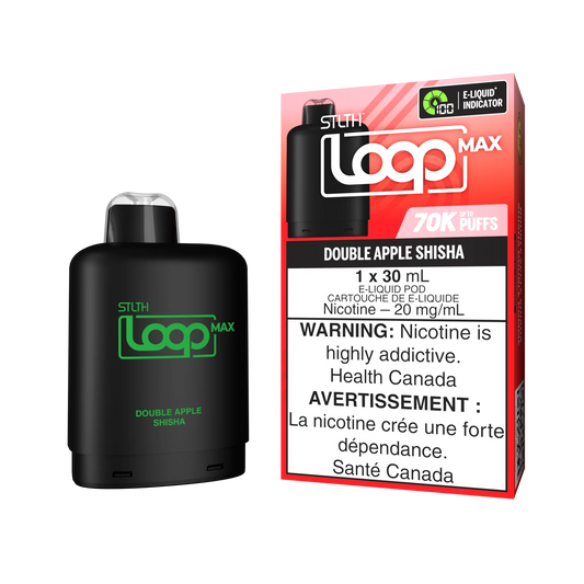 STLTH Loop pods 70k Double Apple Shisha (Provincial tax)