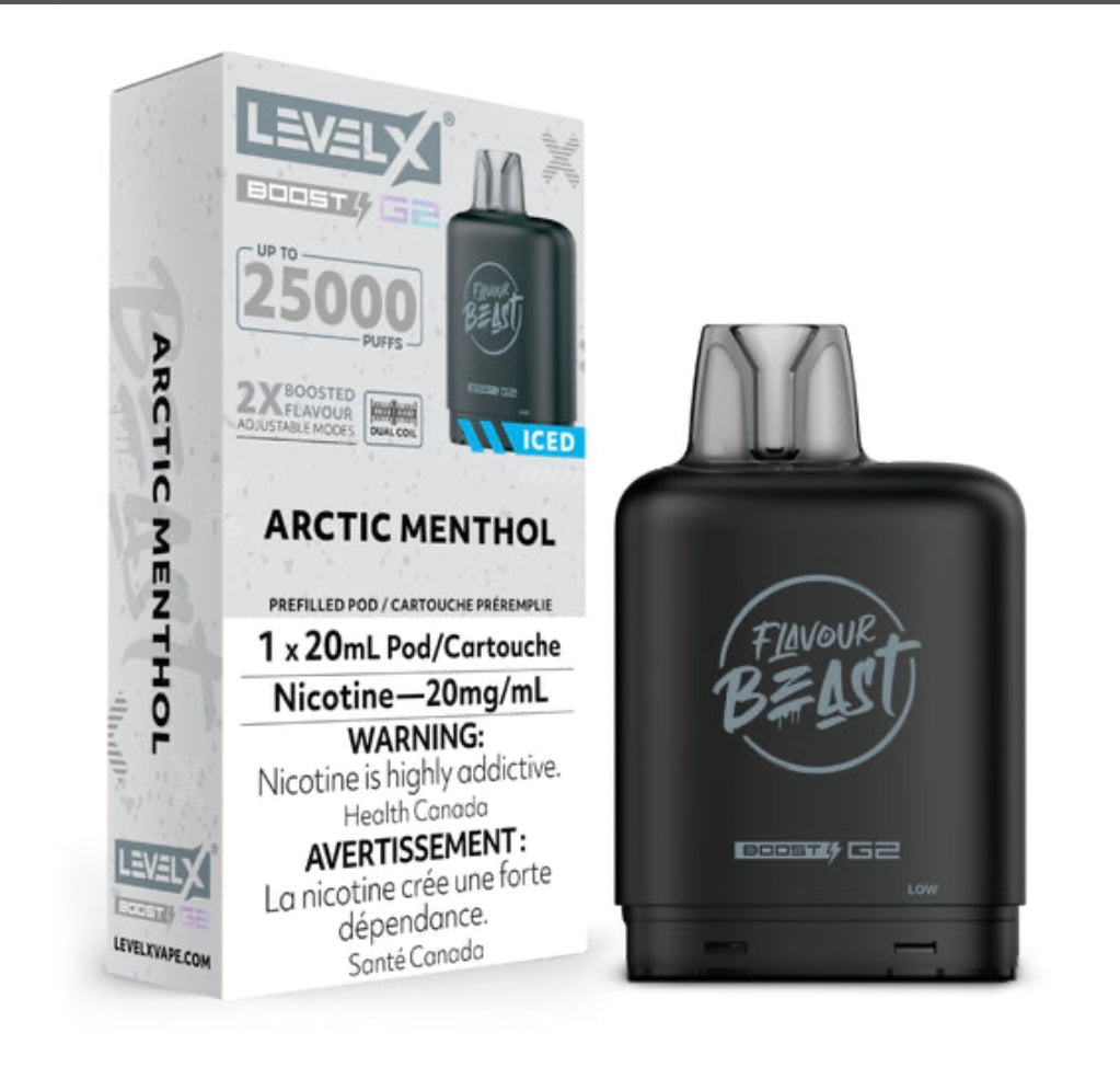 Level X 25000 arctic menthol*