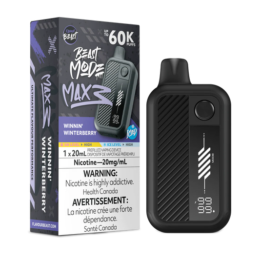 Flavour Beast Max 3 60k Winnin Winterberry Ice (Provincial)