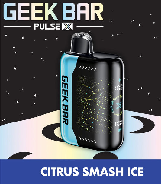 Geek Bar Pulse X 25k Citrus Smash Ice (Provincial tax)