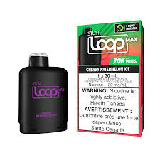 STLTH Loop pods 70k Cherry watermelon ice (Provincial tax)
