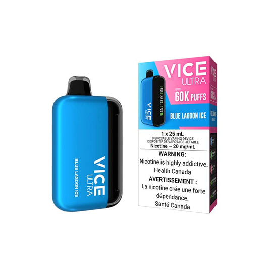 Vice ultra 60k blue lagoon ice (provincial tax)