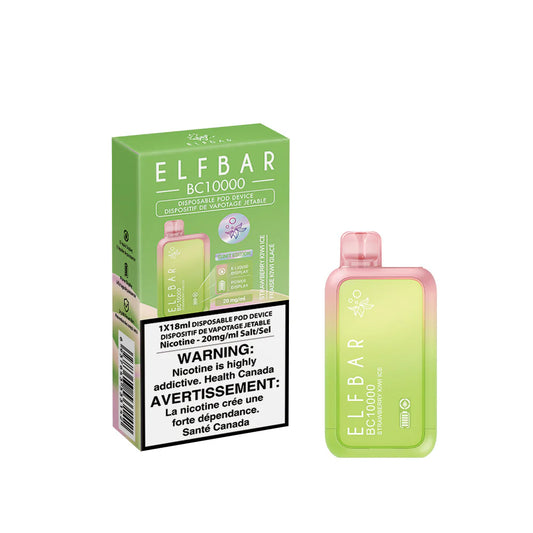 Elfbar 10000 Strawberry Kiwi Ice (Provincial Tax)