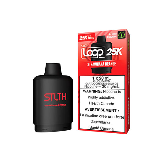 STLTH Loop pods 25k Strawnana Orange (provincial tax)