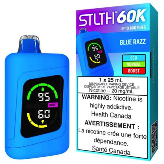 Stlth 60000 blue razz ( provincial tax)