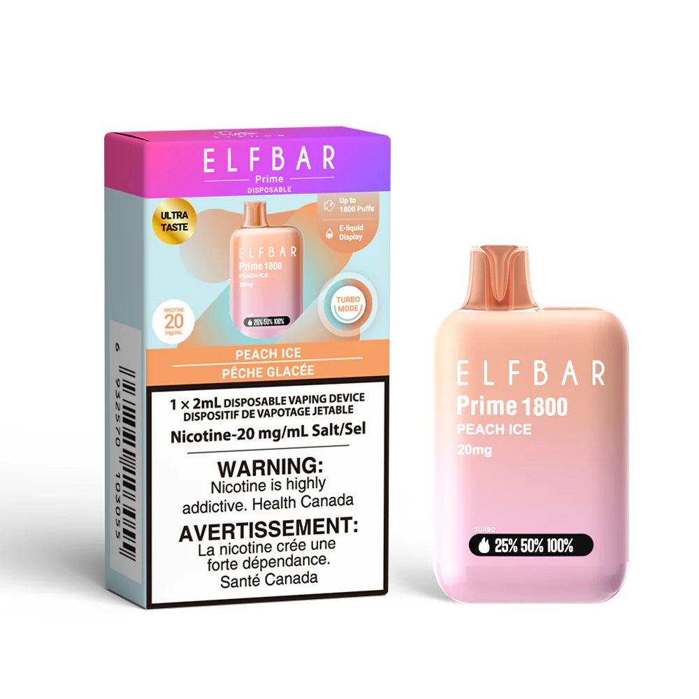 Elfbar 1800 peach ice (provincial)