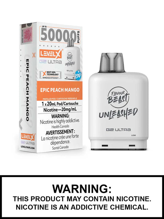 Level x boost 50000 epic peach mango *