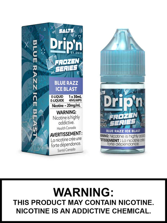 dripn envi e-liquid blue razz ice blast *
