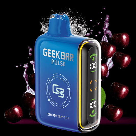Geek bar pulse 9000 cherry blast ice(provincial tax)