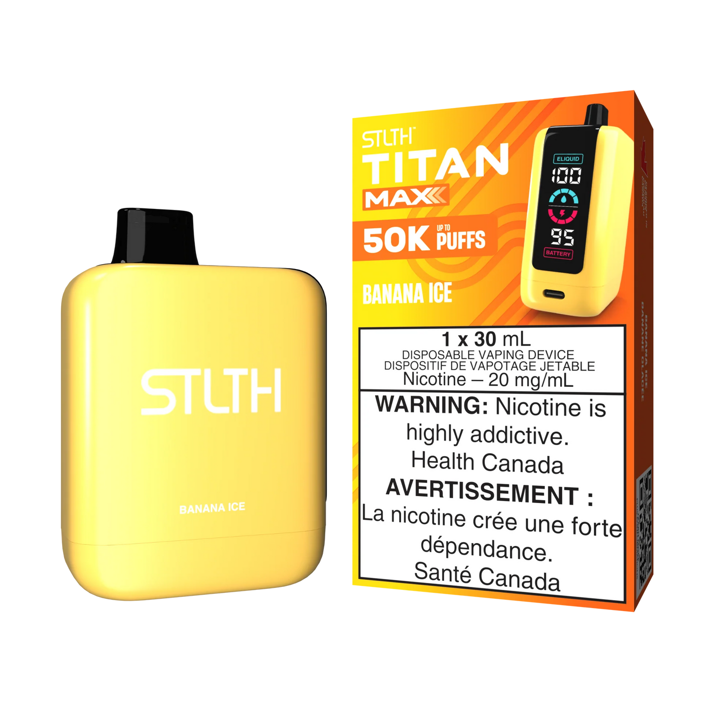 Stlth Titan max 50000 banana ice(provincial)