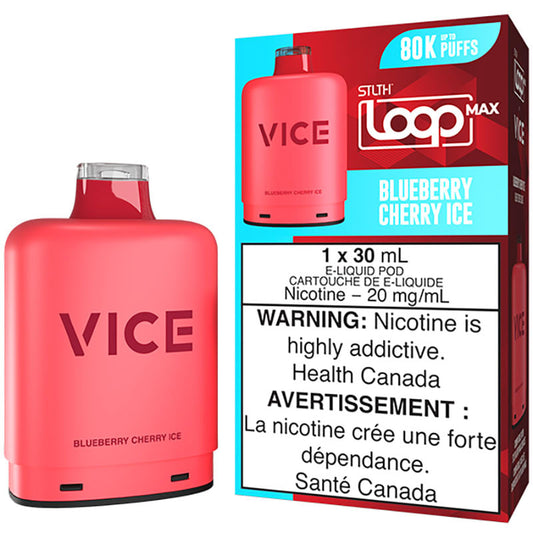 Stlth loop max x Vice 80k Blueberry Cherry Ice*