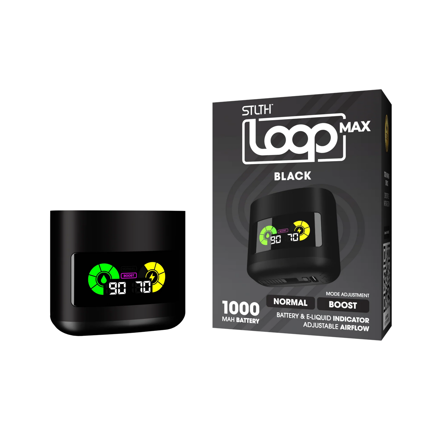 Stlth loop max battery