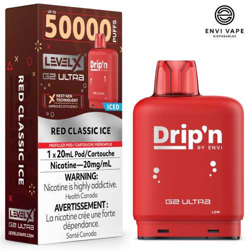 Dripn Level x 50000 red classic ice*
