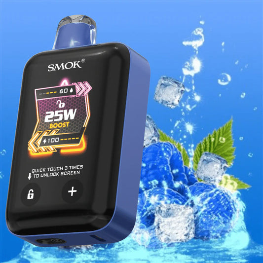 Smok 20000 blue razz ice (provincial tax)