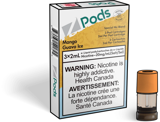 Zpods 2% Mango guava ice (Provincial Tax)