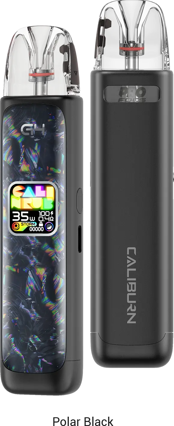 Caliburn G4 pod kit polar black