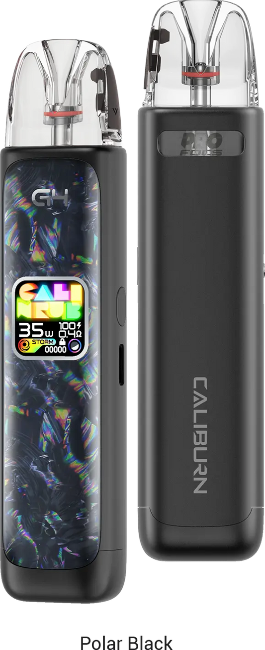 Caliburn G4 pod kit polar black