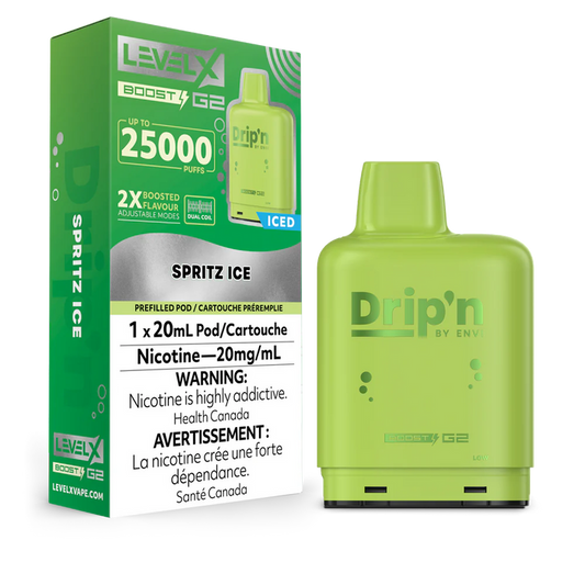 Dripn level x 25000 spritz ice(provincial)