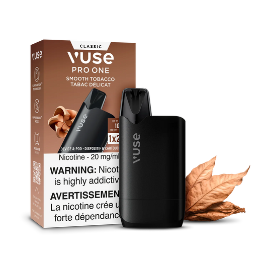Vuse Pro one 1k smooth tobacco(provincial)